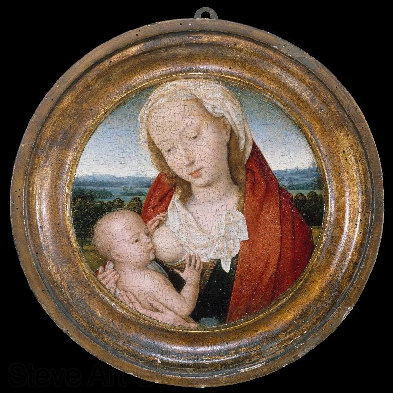 Hans Memling Virgin Suckling the Child